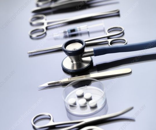Medical equipment.